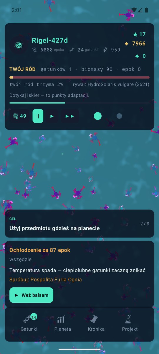 Zbliżenie na stado drapieżników